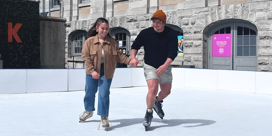 SYNTHETIC ICE SKATING