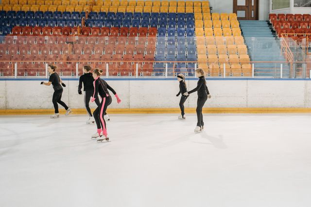 SYNTHETIC ICE SKATING