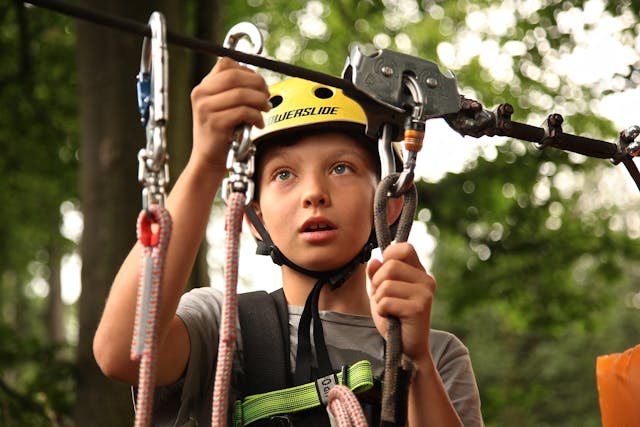 Steel Rope Course