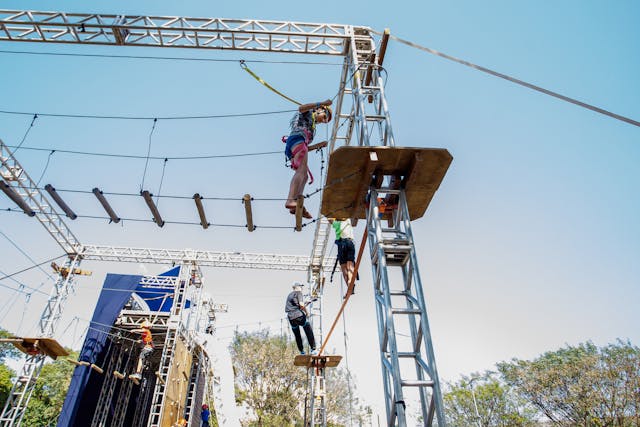 Steel Rope Course