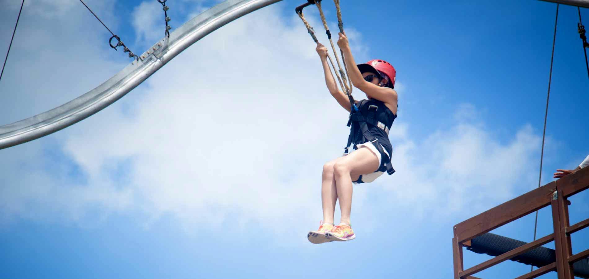 ROLLER COASTER ZIPLINE