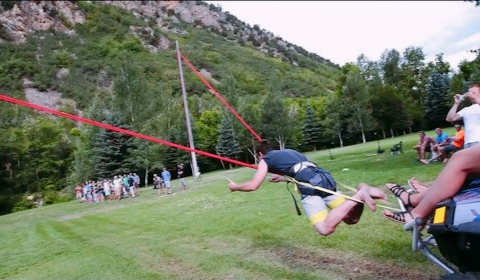 HUMAN BUNGEE SLING SHOT