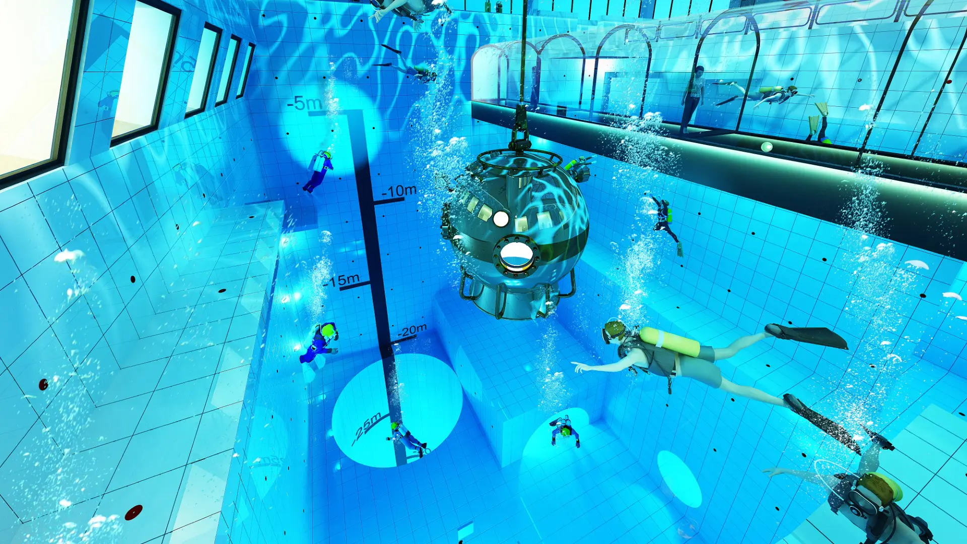 INDOOR SCUBA DIVING